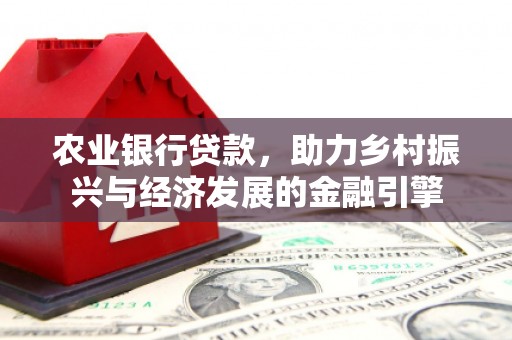 新屋农业银行贷款，助力乡村振兴与经济发展的金融引擎