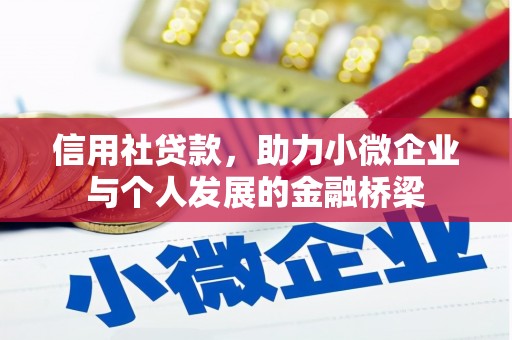 新屋信用社贷款，助力小微企业与个人发展的金融桥梁