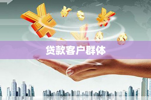 新屋贷款客户群体