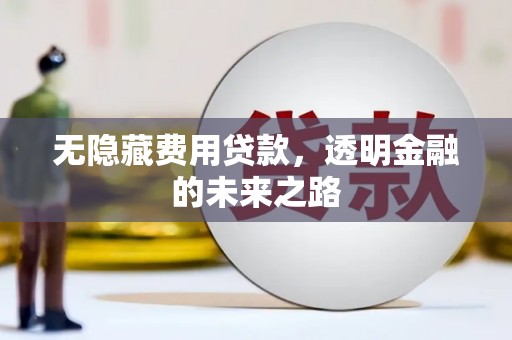 新屋无隐藏费用贷款，透明金融的未来之路