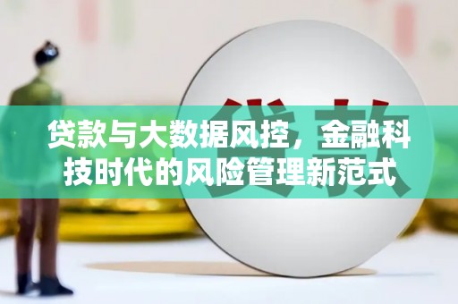 新屋贷款与大数据风控，金融科技时代的风险管理新范式