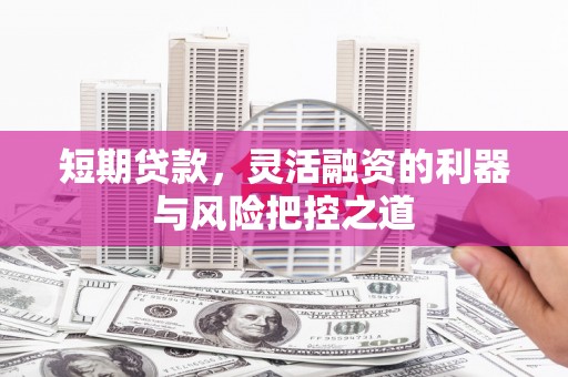 新屋短期贷款，灵活融资的利器与风险把控之道