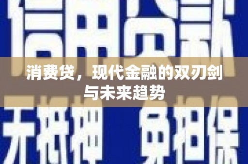 新屋消费贷，现代金融的双刃剑与未来趋势