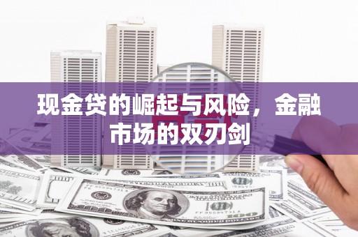 新屋现金贷的崛起与风险，金融市场的双刃剑