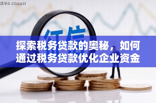 新屋探索税务贷款的奥秘，如何通过税务贷款优化企业资金流