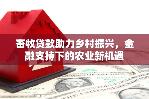 新屋畜牧贷款助力乡村振兴，金融支持下的农业新机遇