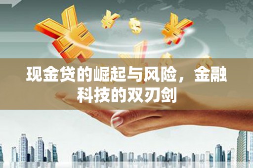 新屋现金贷的崛起与风险，金融科技的双刃剑