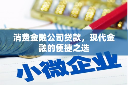 新屋消费金融公司贷款，现代金融的便捷之选