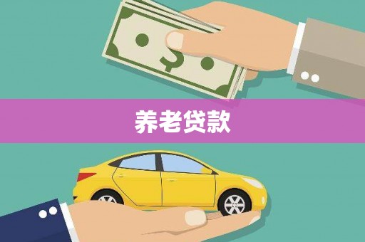 新屋养老贷款