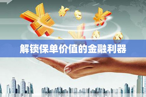 新屋解锁保单价值的金融利器