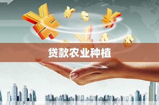 新屋贷款农业种植