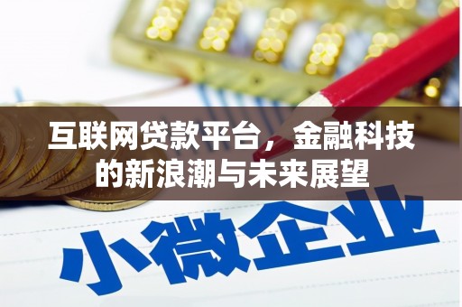 新屋互联网贷款平台，金融科技的新浪潮与未来展望