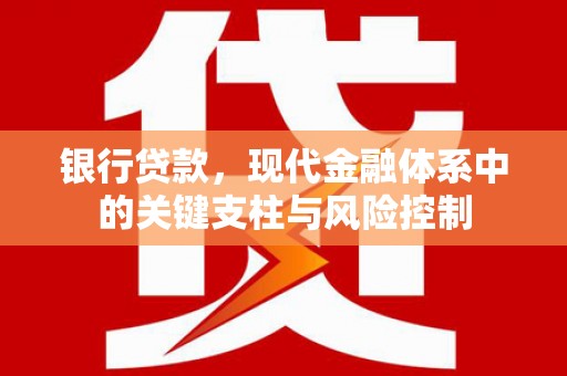 新屋银行贷款，现代金融体系中的关键支柱与风险控制