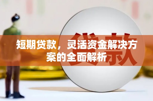 新屋短期贷款，灵活资金解决方案的全面解析