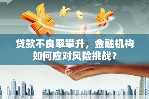 新屋贷款不良率攀升，金融机构如何应对风险挑战？