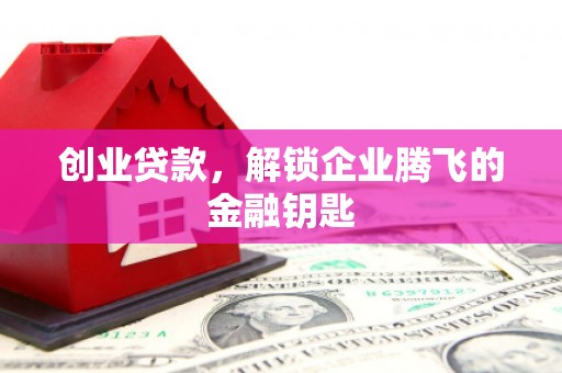 新屋创业贷款，解锁企业腾飞的金融钥匙