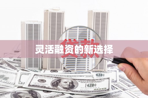 新屋灵活融资的新选择