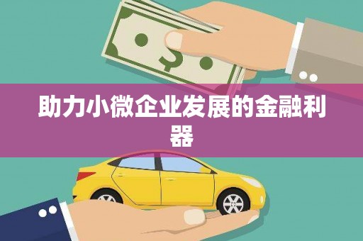 新屋助力小微企业发展的金融利器