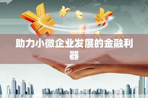 新屋助力小微企业发展的金融利器