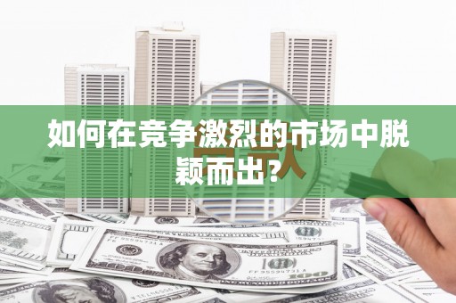 新屋如何在竞争激烈的市场中脱颖而出？